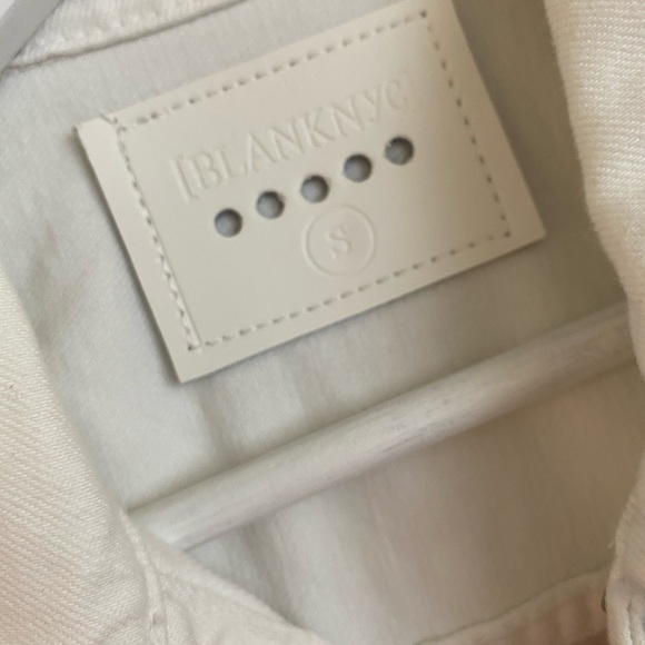 Blank NYC Frayed Hem Denim Jacket - Picture 6 of 6